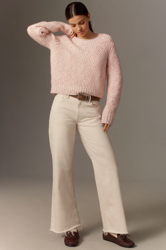 MOTHER The Maven Mid-Rise Ankle Fray Jeans #2