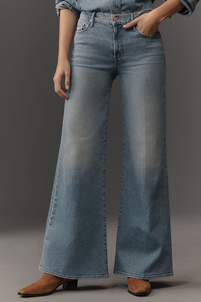 MOTHER The Twister Skimp High-Rise Wide-Leg Jeans #1