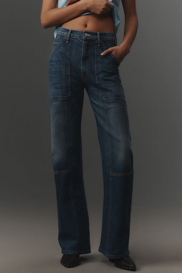 MOTHER The Lasso Utility Sneak Jeans #1