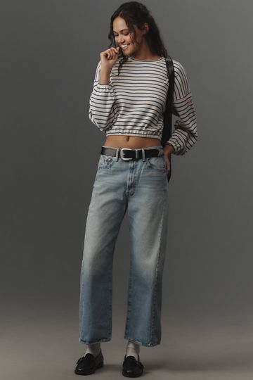 MOTHER The Half-Pipe High-Rise Taper Jeans