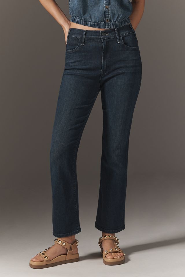 MOTHER The Hustler High-Rise Ankle Crop Jeans #1