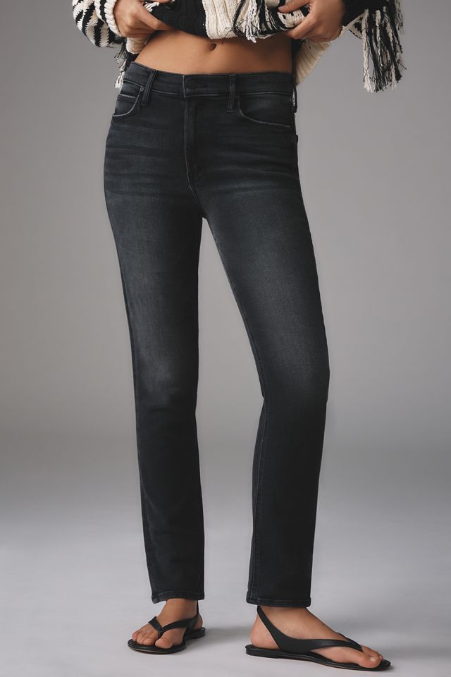 MOTHER The Dazzler Flood Mid-Rise Straight-Leg Jeans #1