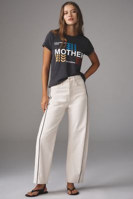 MOTHER The Half-Pipe High-Rise Tapered Jeans