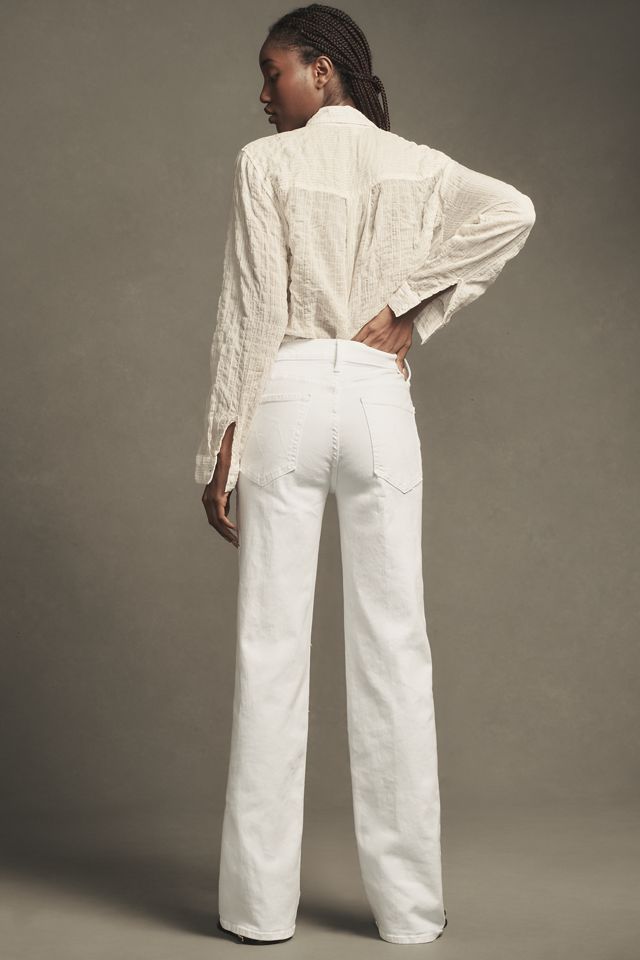 MOTHER The Kick It High-Rise Straight-Leg Jeans #2