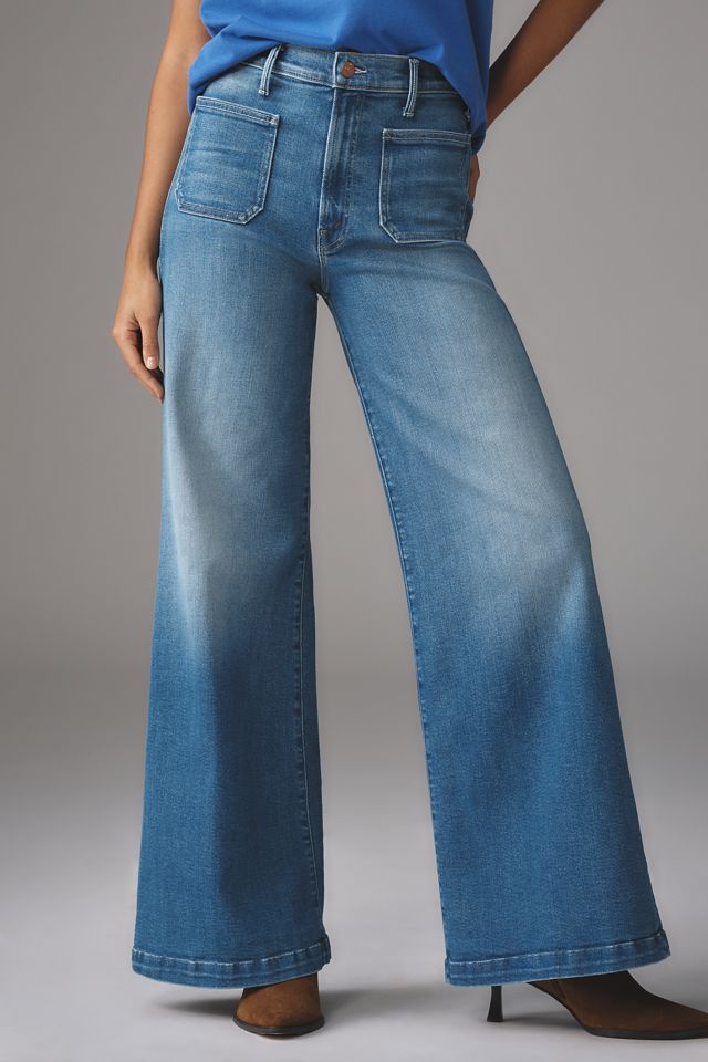 デニム・ジーパン MOTHER 'The Hustler Roller Sneak Fray' jeans (11988611 CAH) Mother | The Lil' Hustler Roller Fray Jean – Kirna Zabête