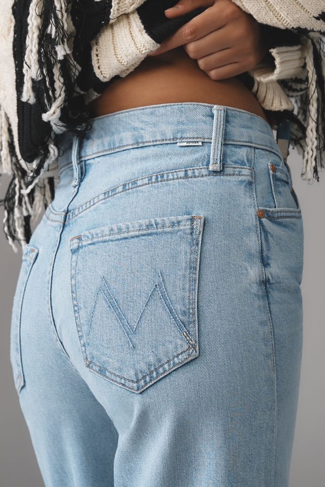 MOTHER The Dodger High-Rise Straight-Leg Ankle Jeans #3