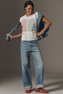 The Dodger Hover High-Rise Cuffed Jeans
