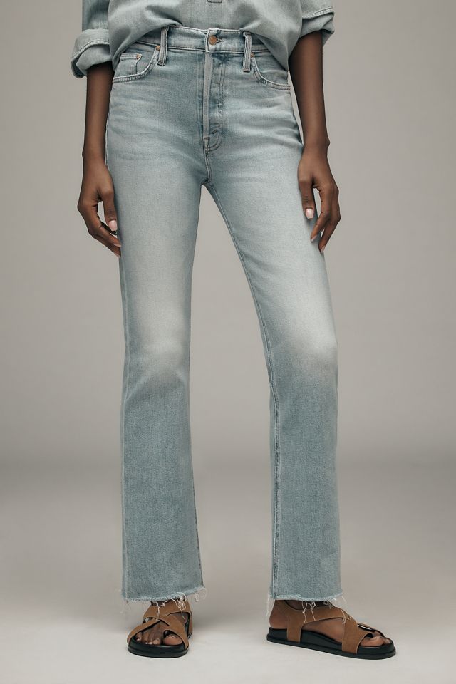 MOTHER The Tripper Flood High-Rise Fray Jeans #2