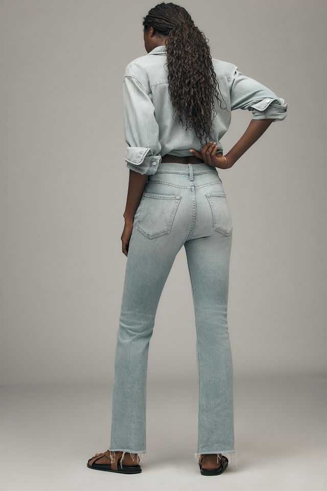 MOTHER The Tripper Flood High-Rise Fray Jeans #3