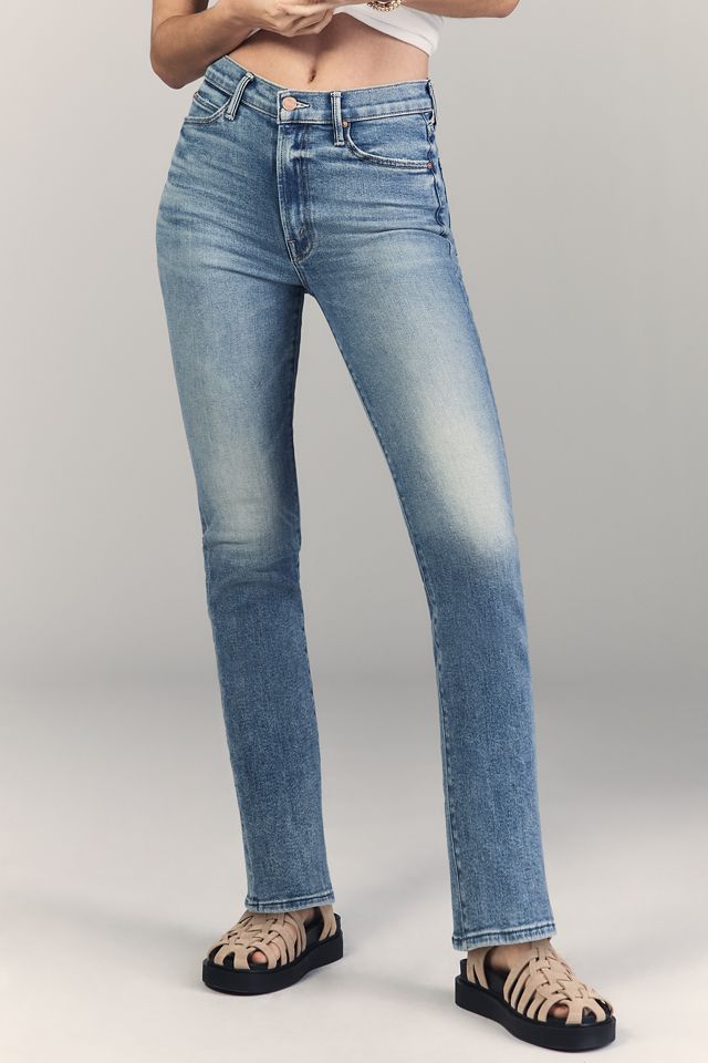 MOTHER The Rascal Flood High-Rise Straight-Leg Jeans #1