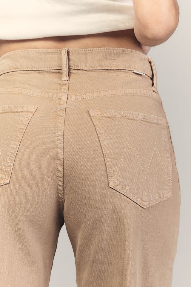 MOTHER The Half Pipe Flood High-Rise Barrel Jeans