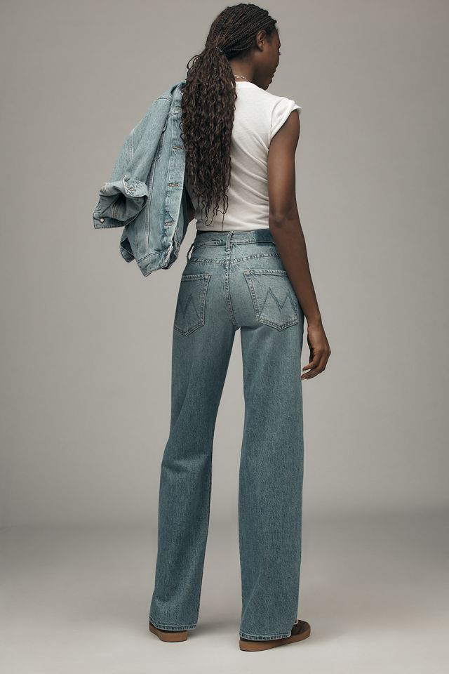 MOTHER The Tunnel Vision Sneak Mid-Rise Wide-Leg Jeans #2