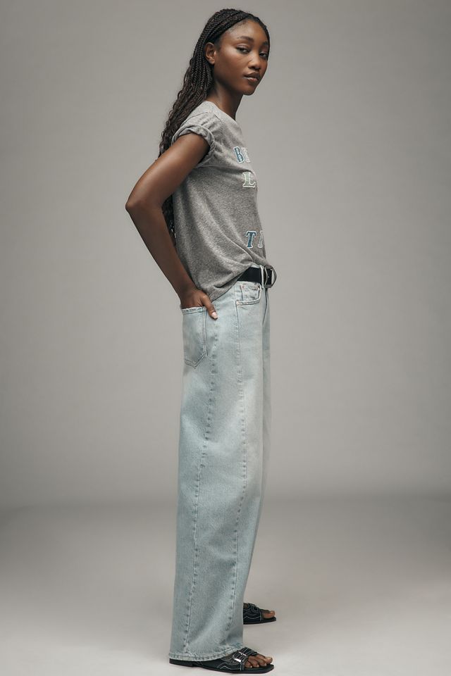 MOTHER The Full Pipe Flood High-Rise Barrel Jeans #2
