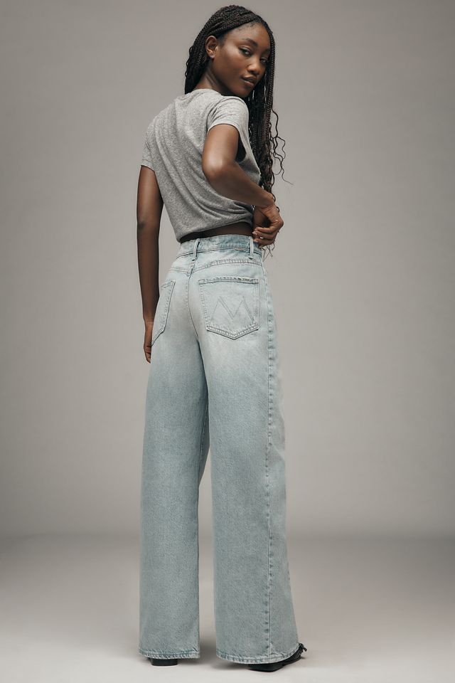 MOTHER The Full Pipe Flood High-Rise Barrel Jeans #3