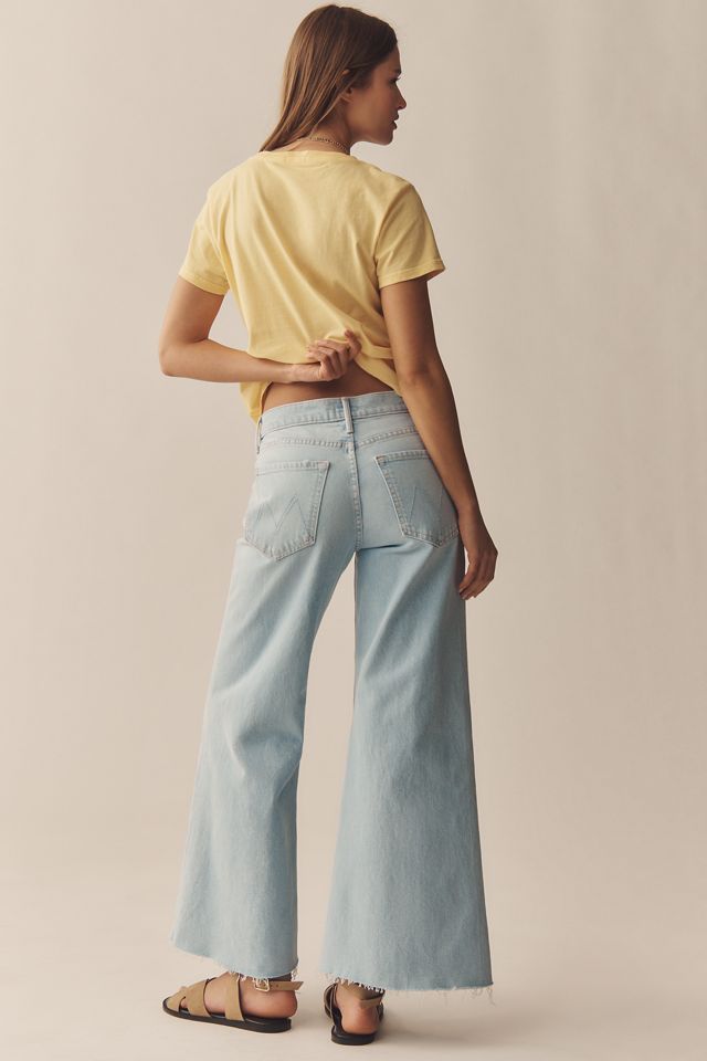 MOTHER The Twister Mid-Rise Ankle Fray Jeans #2