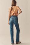 MOTHER Kick It High-Rise Straight-Leg Jeans
