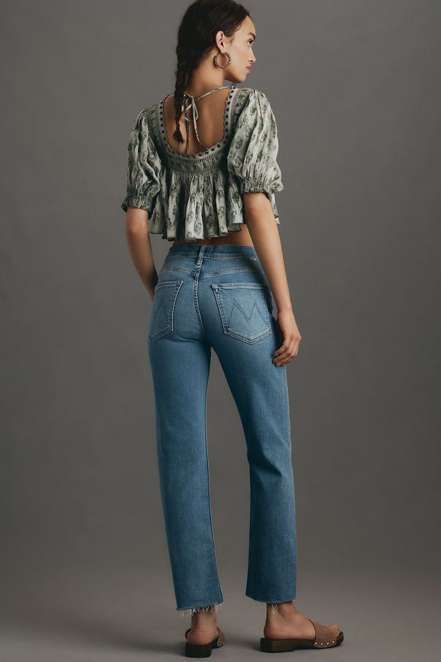 MOTHER The Tomcat Flood High-Rise Straight-Leg Jeans #2