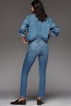 MOTHER The Dazzler Mid-Rise Straight-Leg Jeans