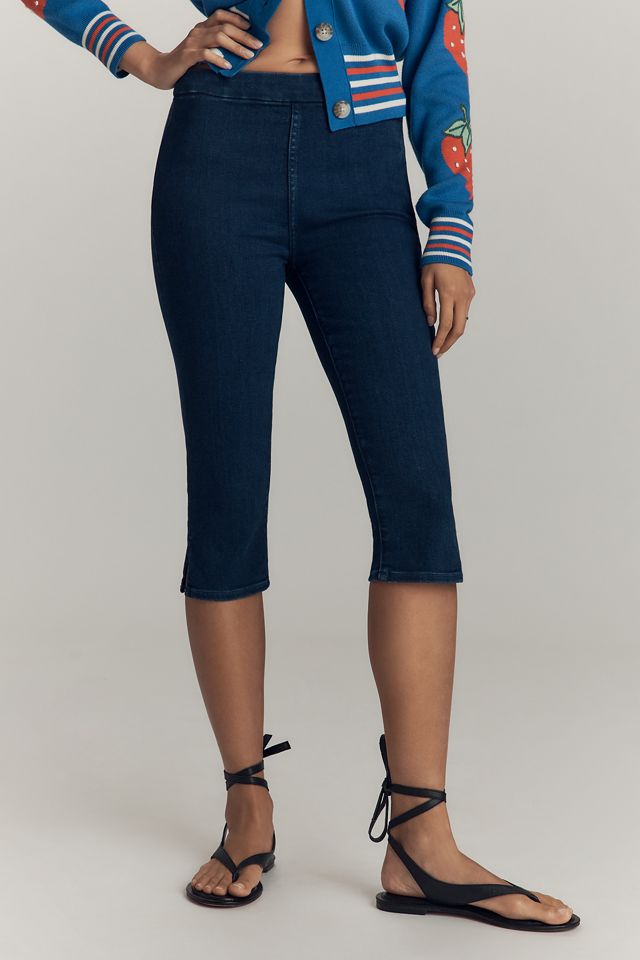 MOTHER The Nothing Bunny High-Rise Pedal Pusher Jeans #2