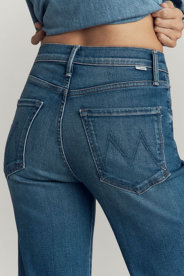 Mother The Rambler Zip Flood High-Rise Wide-Leg Jeans #2