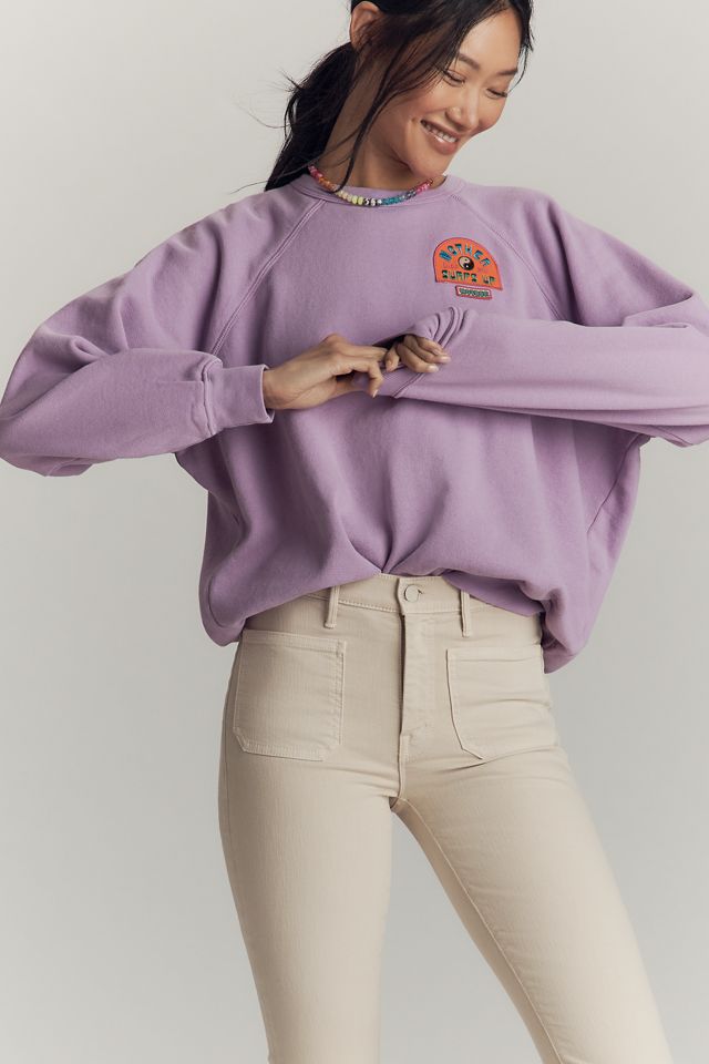 MOTHER The Patch Pocket Weekender High-Rise Flare Jeans #2