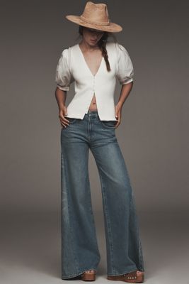 デニム・ジーパン MOTHER The Swisher Sneak Fray jeans p25_mother_p25-mother-