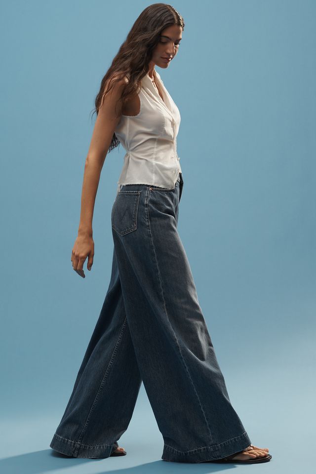 MOTHER The Headliner Sneak High-Rise Wide-Leg Jeans #2