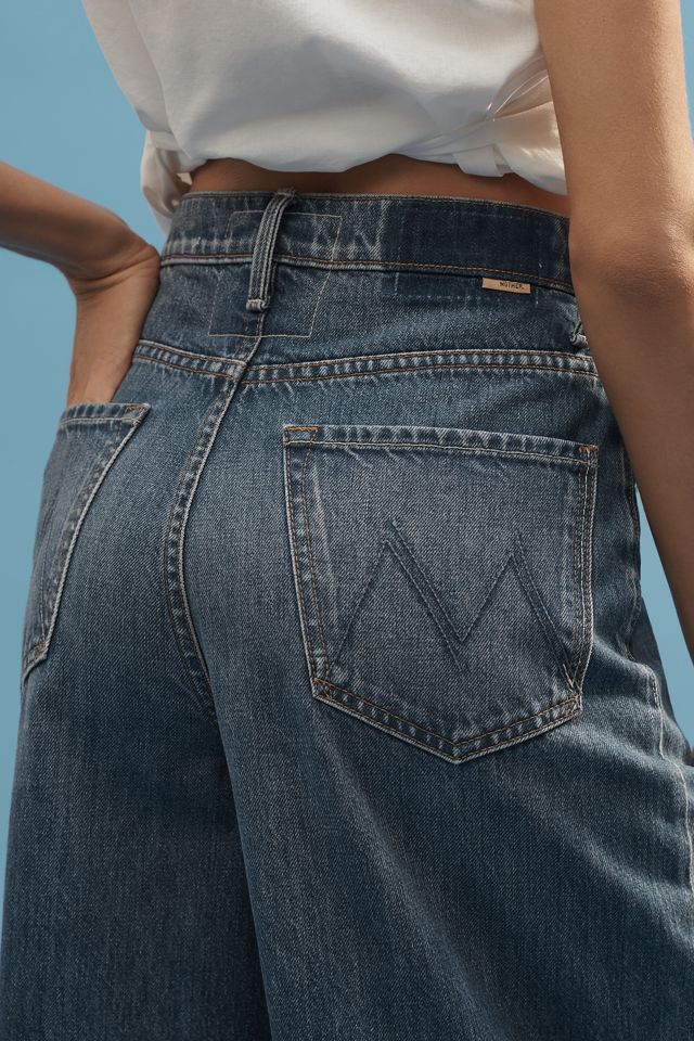 MOTHER The Headliner Sneak High-Rise Wide-Leg Jeans #4