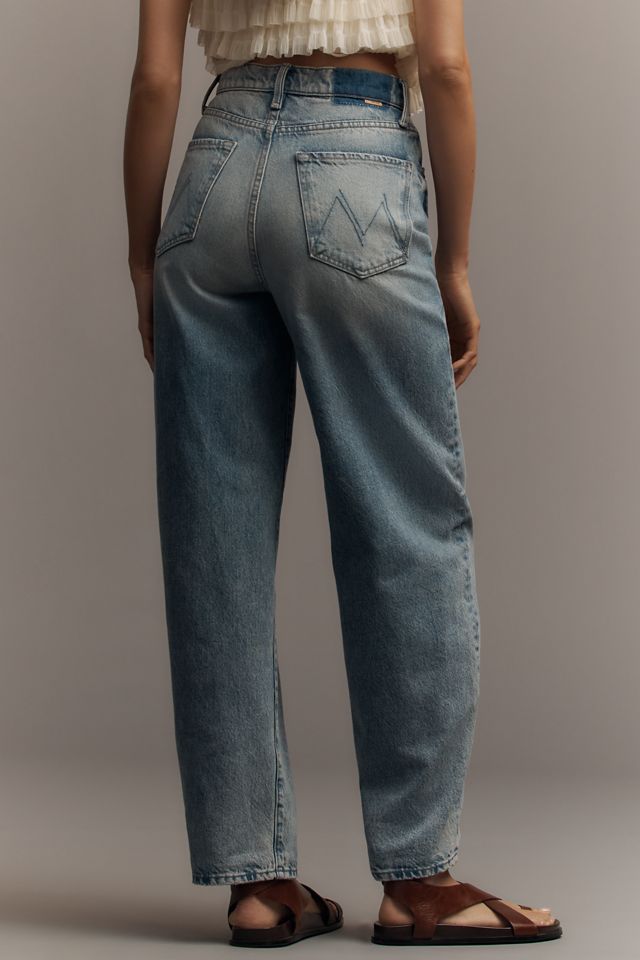 MOTHER The Fangirl Button-Front High-Rise Barrel Jeans #2