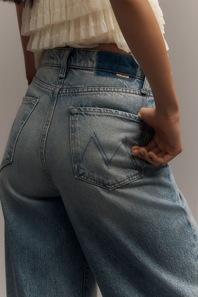 MOTHER The Fangirl Button-Front High-Rise Barrel Jeans #3