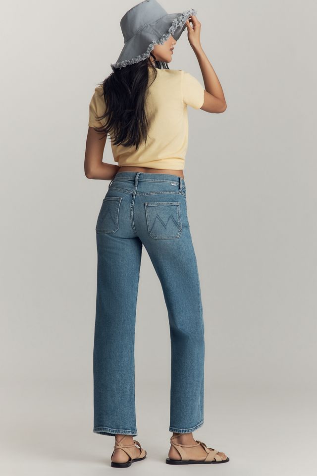 MOTHER The Maven High-Rise Wide-Leg Ankle Jeans #3