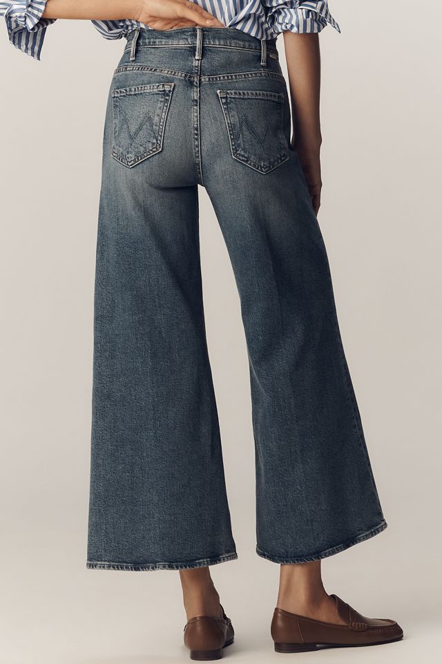 MOTHER The Hustler Roller Ankle High-Rise Wide-Leg Jeans #2