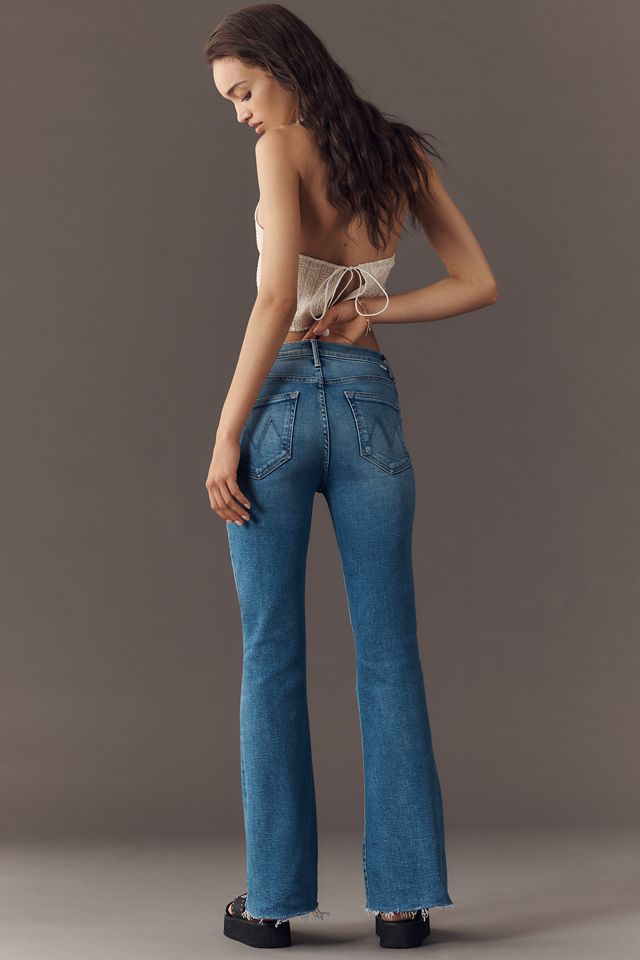 MOTHER The Weekender Mid-Rise Flare Jeans