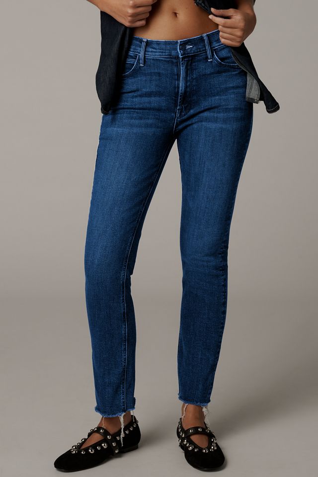 MOTHER The Dazzler Mid-Rise Ankle Straight-Leg Jeans #2