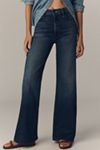 MOTHER The Hustler Roller Sneak High-Rise Wide-Leg Jeans