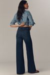 MOTHER The Hustler Roller Sneak High-Rise Wide-Leg Jeans