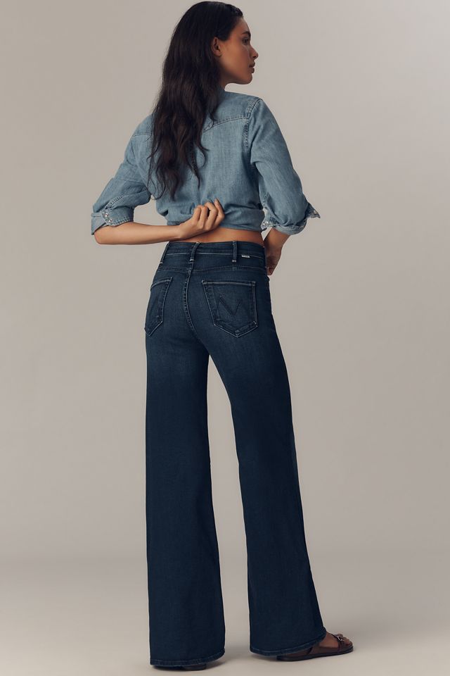 MOTHER The Hustler Roller Sneak High-Rise Wide-Leg Jeans #2