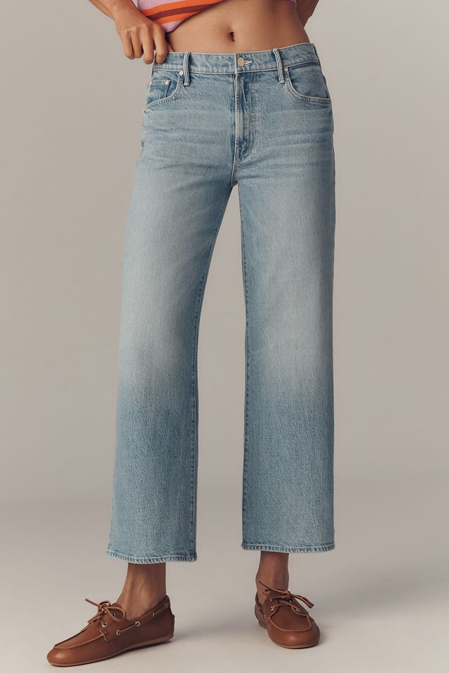 MOTHER The Maven Ankle Mid-Rise Straight-Leg Jeans #1