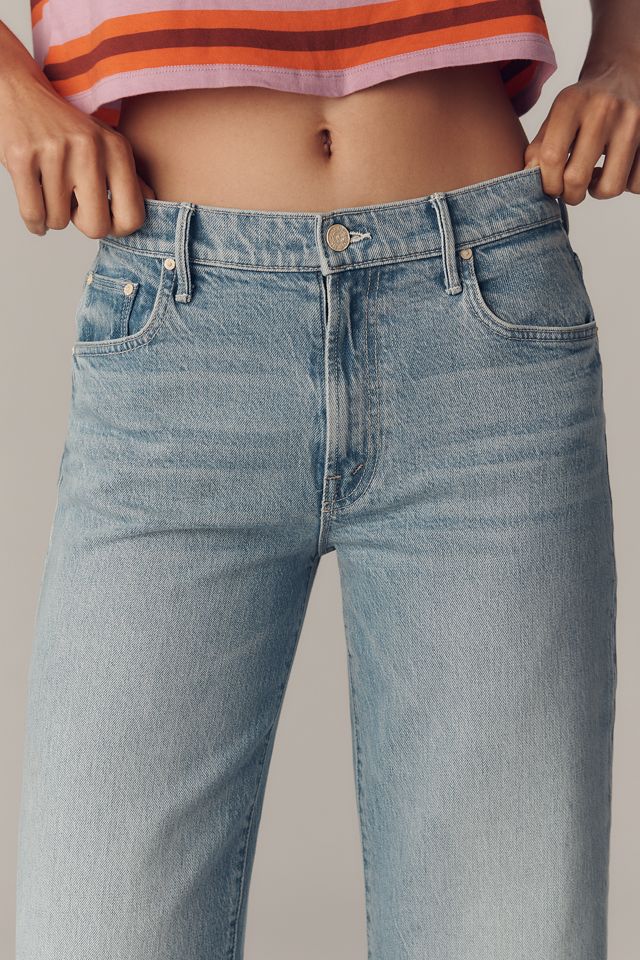 MOTHER The Maven Ankle Mid-Rise Straight-Leg Jeans #3