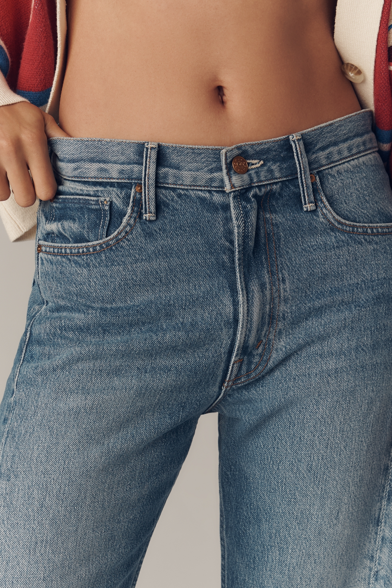 MOTHER The Lemon Twist High-Rise Flare Jeans
