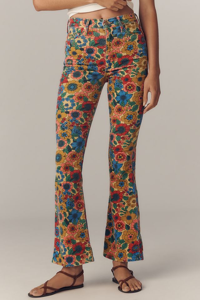 MOTHER The Weekender Skimp Mid-Rise Flare Jeans #1