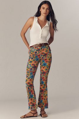 MOTHER The Weekender Skimp Mid-Rise Flare Jeans