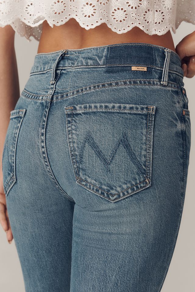 MOTHER The Outsider Flood Mid-Rise Straight-Leg Jeans #3
