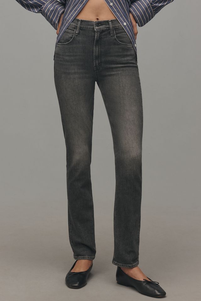 MOTHER The Dazzler Hover Mid-Rise Straight Jeans #1