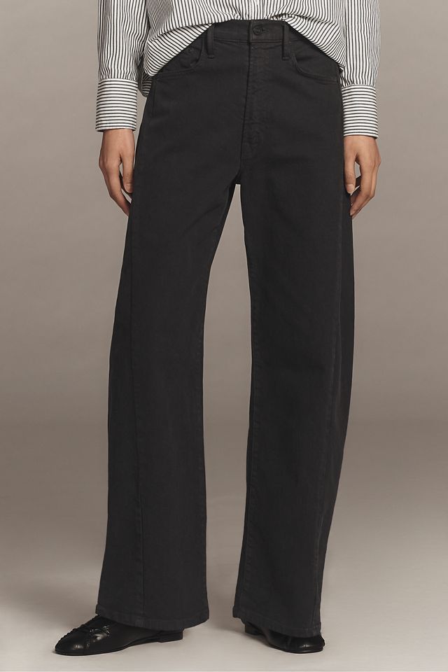 MOTHER The Half Pipe Flood High-Rise Barrel Jeans #1
