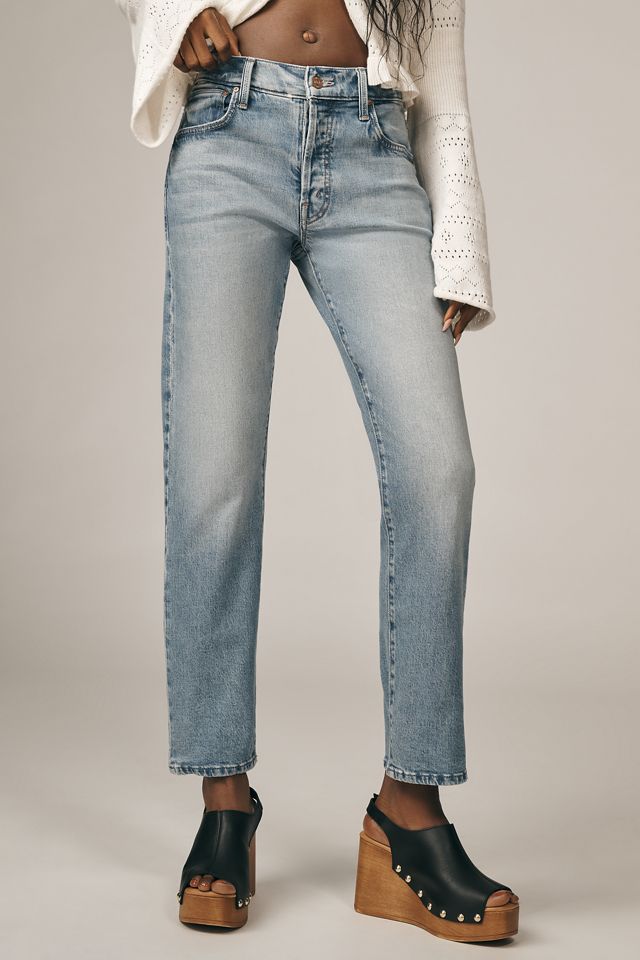 MOTHER The Hiker Hover Low-Rise Straight Jeans #1