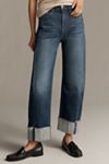 MOTHER The Half Pipe Half Pipe Ankle Cuffed Fray Jeans