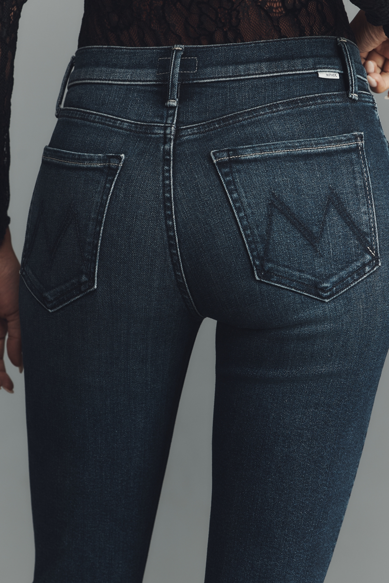 MOTHER The Rascal Skimp Mid-Rise Straight Jeans