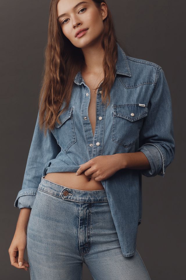 MOTHER The Tab Roller Skimp High-Rise Flare Jeans #3