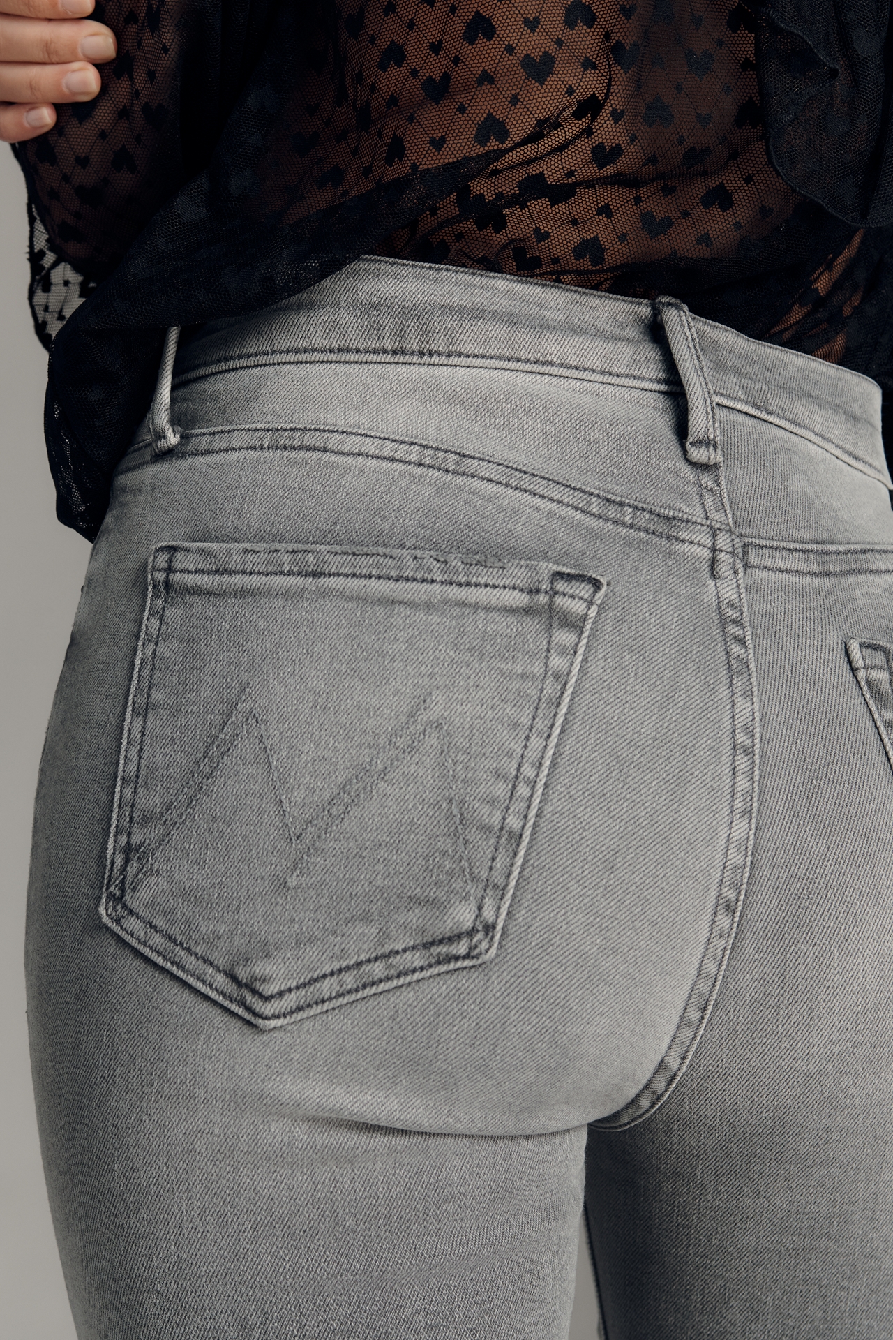 MOTHER The Doozy Fray High-Rise Flare Jeans